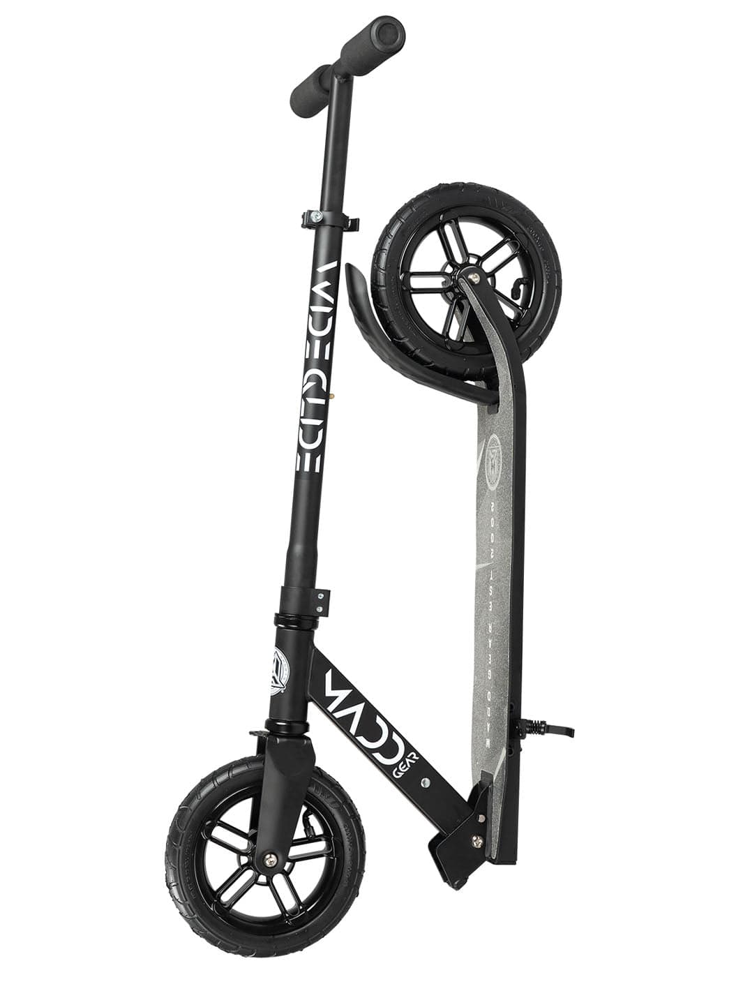 Wide Glide Folding Commuter Scooter - Black