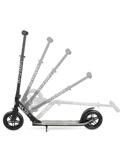 Wide Glide Folding Commuter Scooter - Black