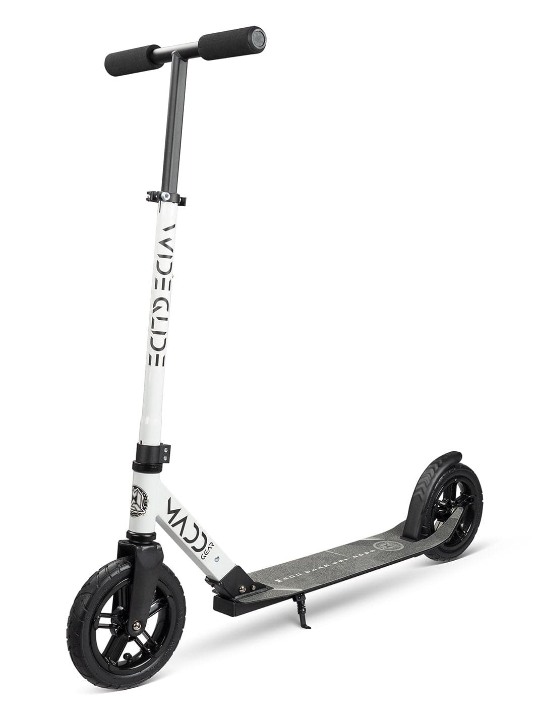 Wide Glide Folding Commuter Scooter - White