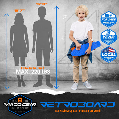 Madd Gear Light Up Complete Skateboard - Sahara