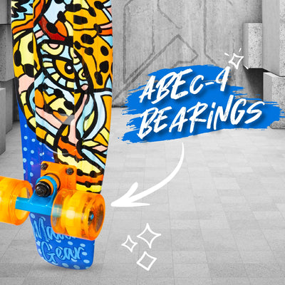 Madd Gear Light Up Complete Skateboard - Sahara