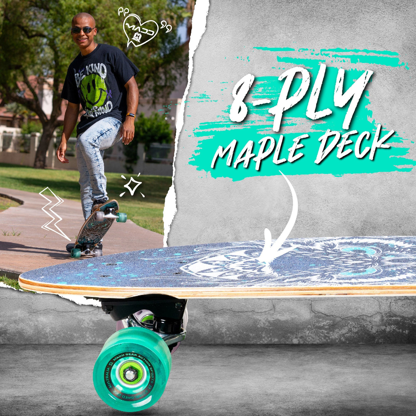 28" Cruiser Board - Noche