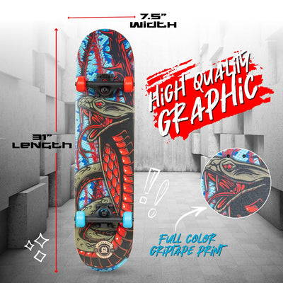 Skateboard LTR Spec 31" - Cobra