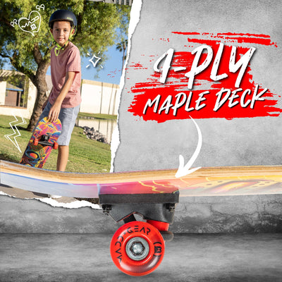 Skateboard LTR Spec 31" - Space Skater