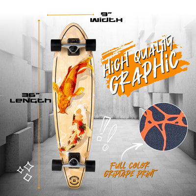 36" Longboard - Duality