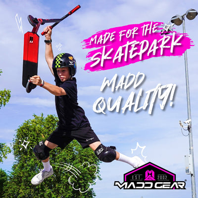 Carve Pro-X Trick Stunt Scooter - Black-Pink