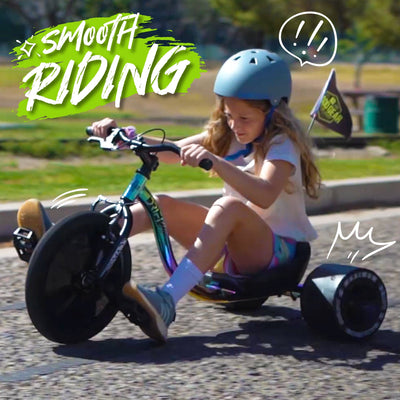 Madd Gear Drift Trike - Green Black