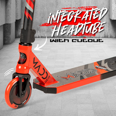 Trottinette MG Kick Pro 5" - Rouge Noir