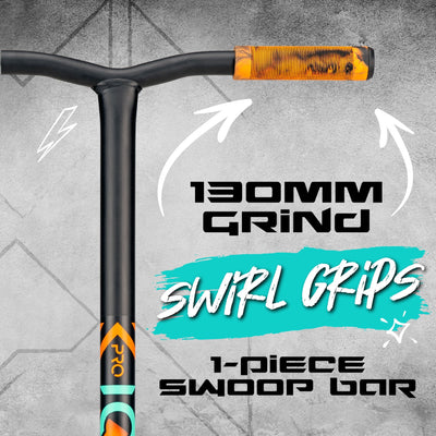 MG Kick Pro 5" Scooter - Teal Orange