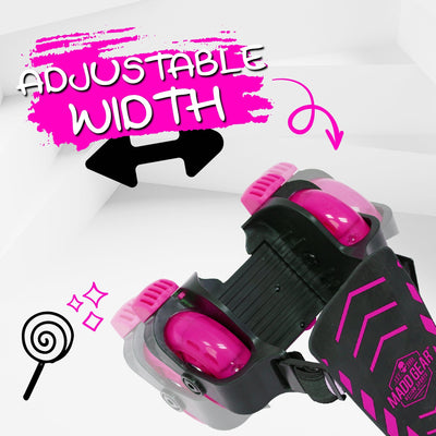 Madd Light-Up Rollers - Pink