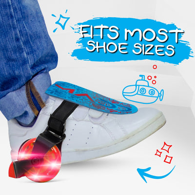 Madd Light-Up Rollers - Blue Red