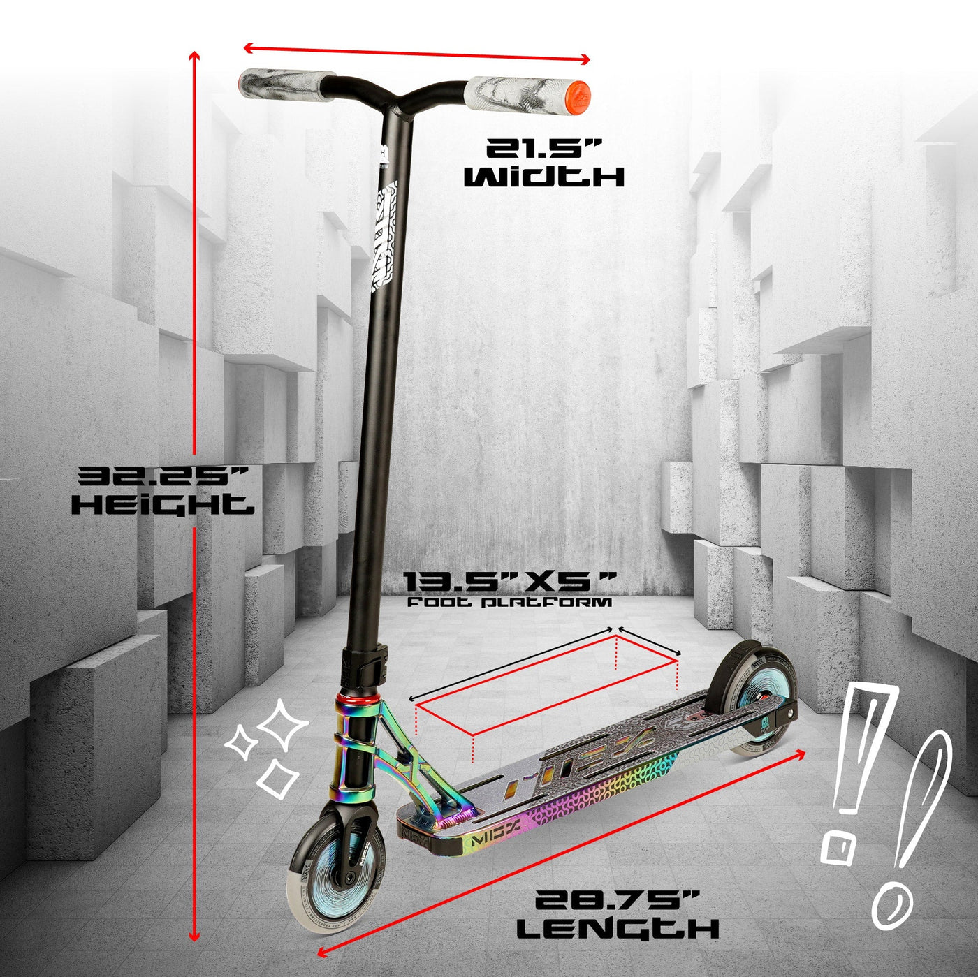 MGX P2 Stunt Scooter - Slick