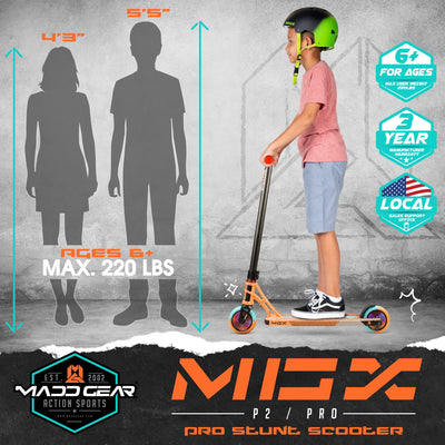 Trottinette freestyle MGX P2 - Orix 