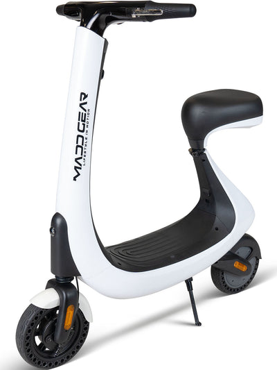 MG Madd Gear Commuter Electric Pendolare LUX Modern Sleek Scooter Teens Adults GoTrax Jetson White Black