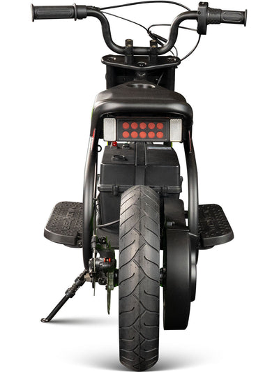 Madd Gear Roadster 400 Electric Mini Bike - Black Green