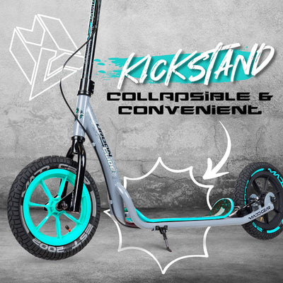 Urban Glide Commuter Scooter - Grey Teal