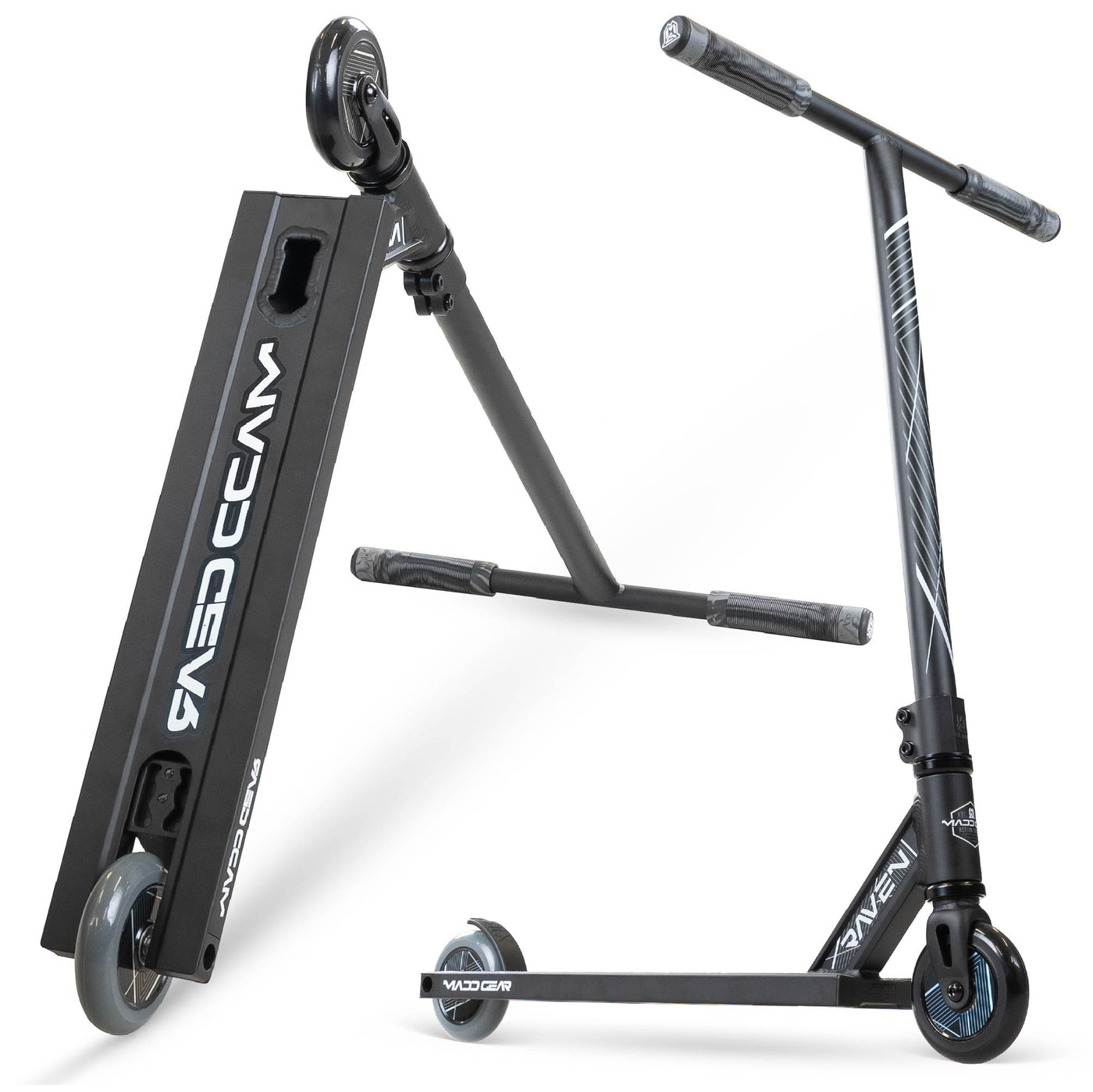 Madd Gear MG1 Raven Stunt Scooter – Schwarz