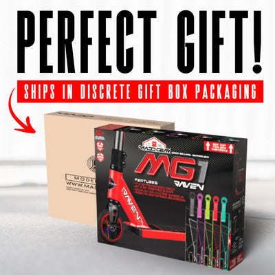 Madd Gear MG1 Raven Stunt Scooter – Grün Schwarz