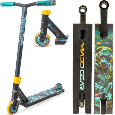 Madd Gear MG2 DJ Rilla Stunt Scooter – Schwarz Orange
