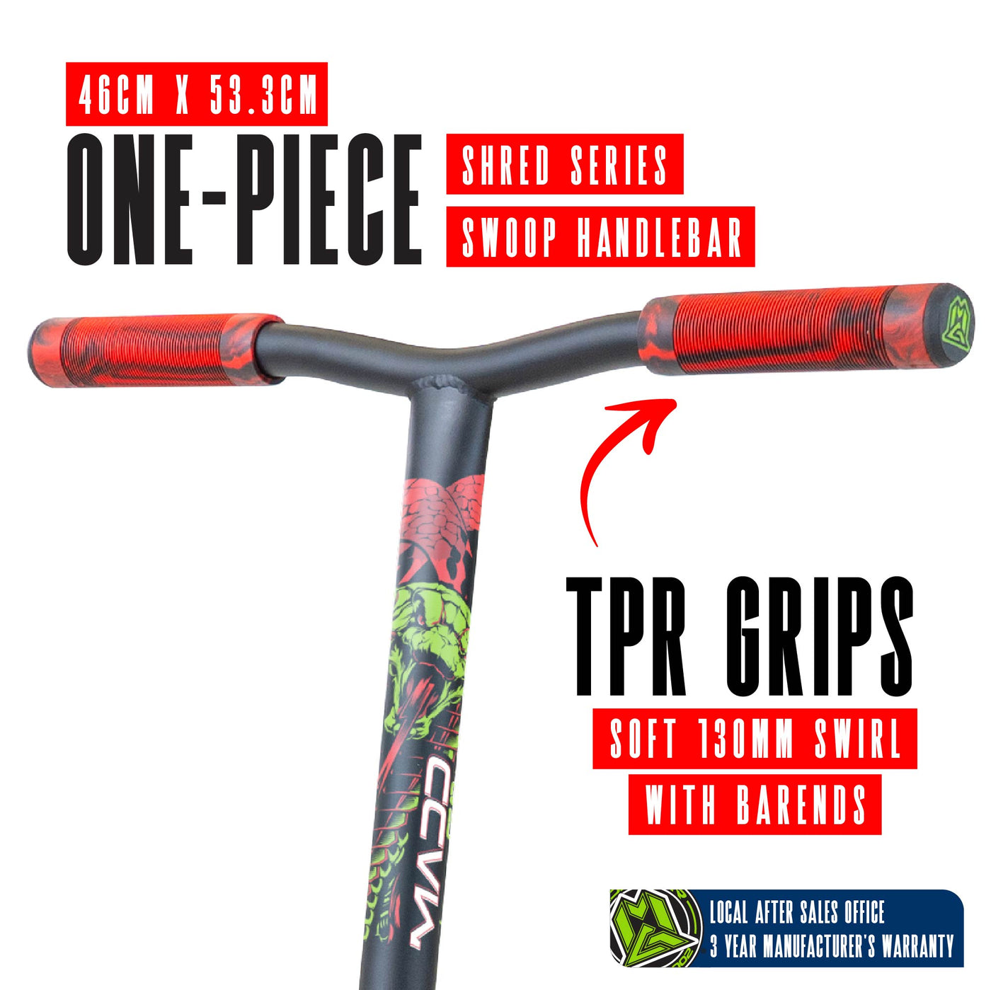 Madd Gear MG2 Venom Stunt Scooter – Schwarz Grün