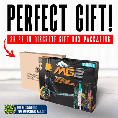 Madd Gear MG2 Venom Stunt Scooter – Schwarz Grün