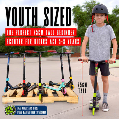 Madd Gear MG2 Venom Stunt Scooter – Schwarz Grün