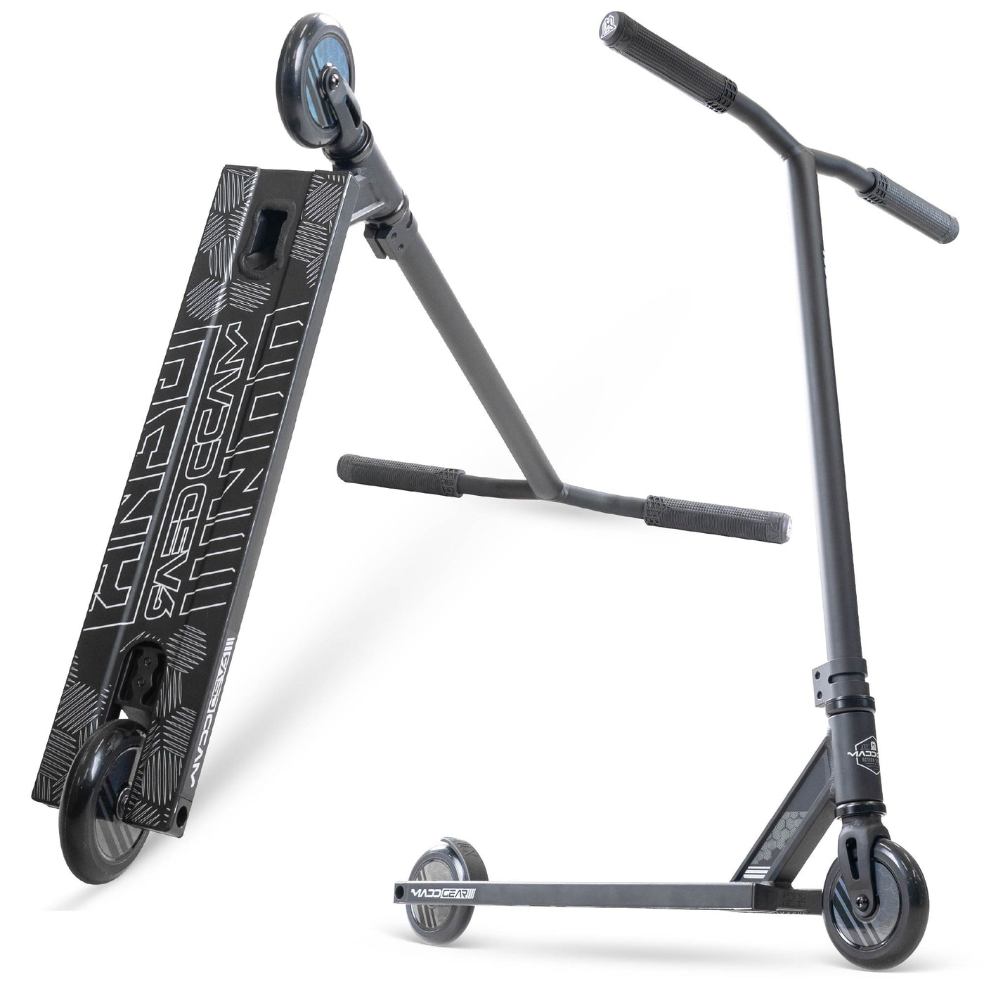 Madd Gear MG3 Zen Stunt Scooter – Schwarz