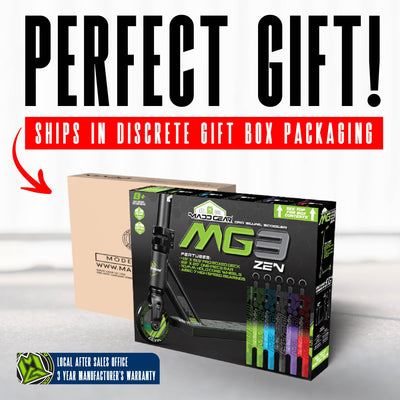 Madd Gear MG3 Zen Stunt Scooter – Schwarz Blau