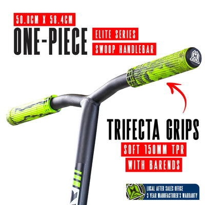 Madd Gear MG3 Zen Stunt Scooter – Schwarz Grün