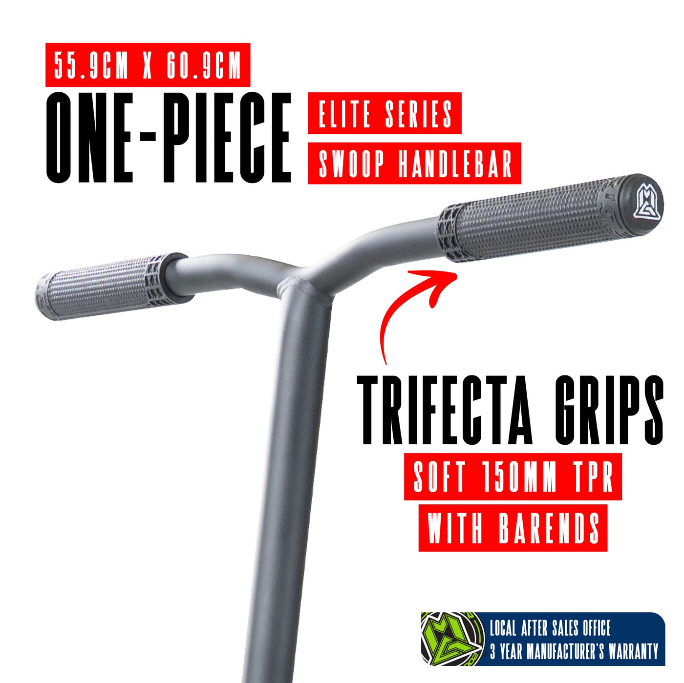 Madd Gear MG4 Titan Stunt Scooter – Schwarz