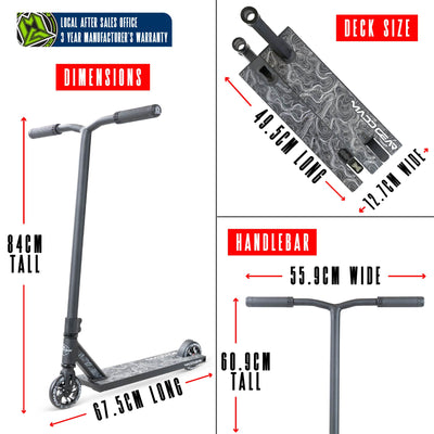 Madd Gear MG4 Titan Stunt Scooter – Schwarz