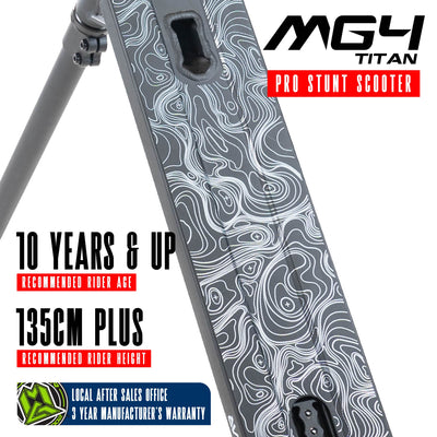 Madd Gear MG4 Titan Stunt Scooter – Schwarz