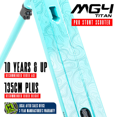 Madd Gear MG4 Titan Stunt Scooter – Türkis