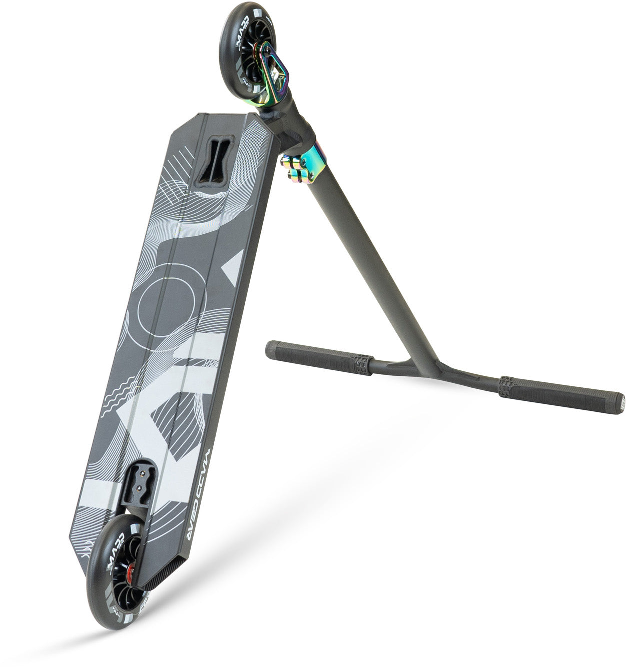 Madd Gear MG5 Axion Stunt Scooter – Black Rainbow