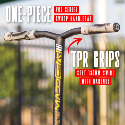 Trottinette freestyle Madd Gear Carve Elite - Noir-Or