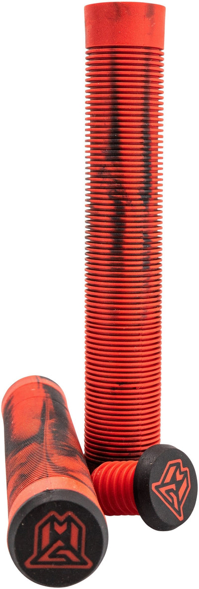 MGP | Grind Griffe Swirl | TPR Flangeless | Schwarz-rot