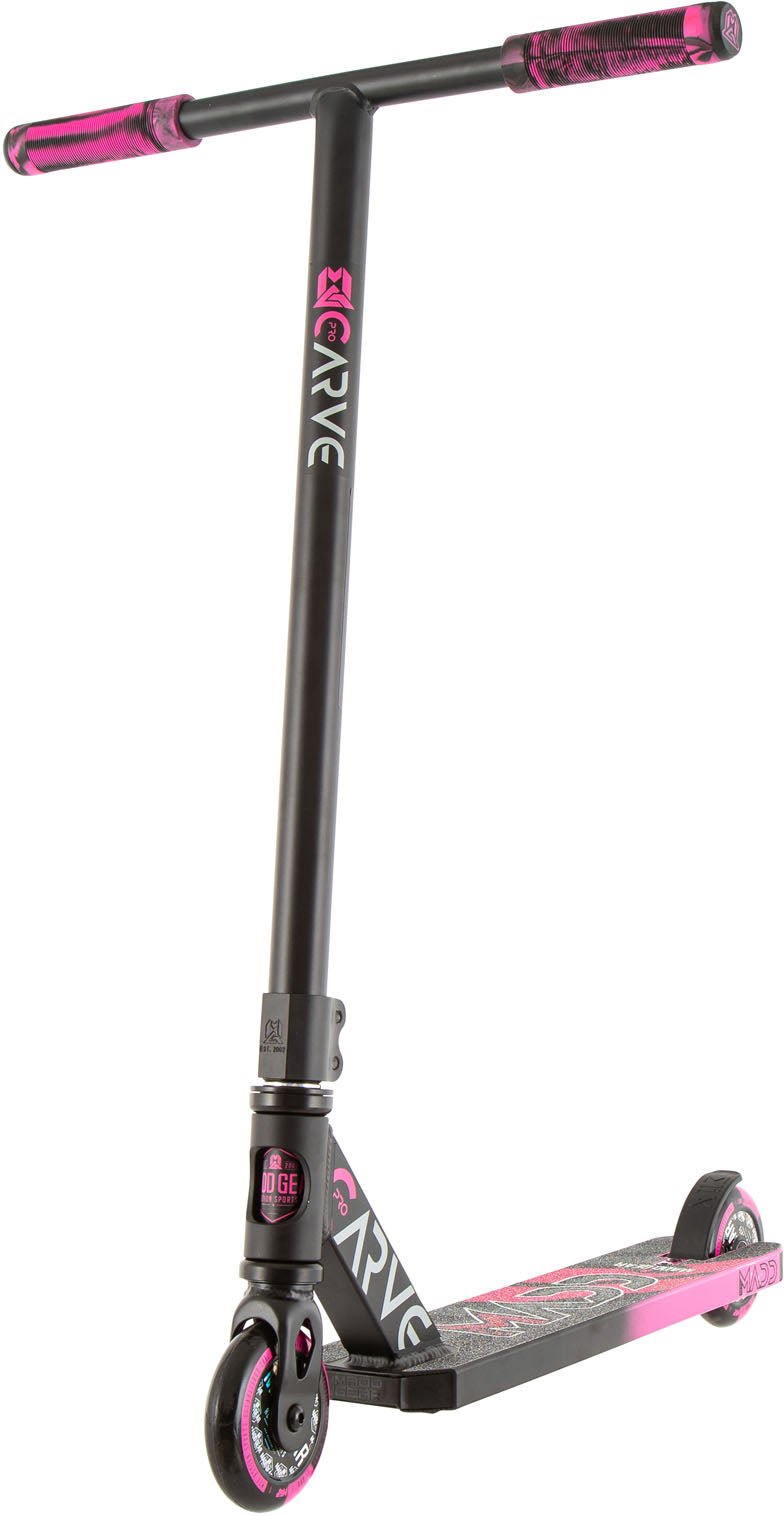 Madd Gear Carve Pro X Stunt Scooter - Schwarz-Pink