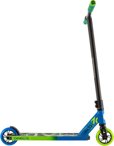 Madd Gear Carve Elite Stunt Scooter - Blau-Grün