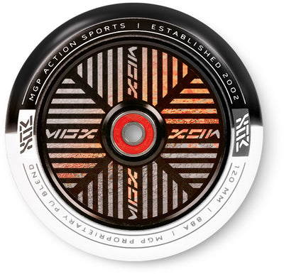 MGP | Rolle Corrupt Aluminium Hollow Core | 120mm | Schwarz-weiss