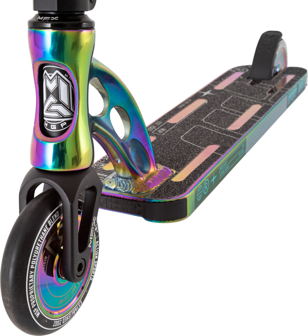 Madd Mgp Origin Pro Faded Stuntscooter Schwarz-Grün One Size Madd Mgp Origin Pro Faded Stuntscooter Schwarz-Grün One Size