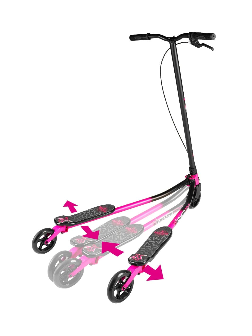 Madd X-Karver Pro 3-en-1 - Noir Rose