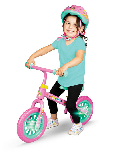 Draisienne et casque pour débutant Cocomelon - Rose