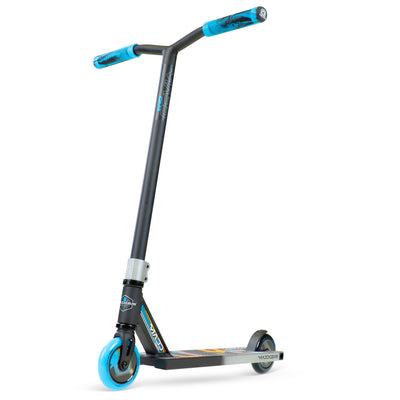 Madd Gear Carve Ultimate Stunt Scooter – Black-Grey Faded Rainbow