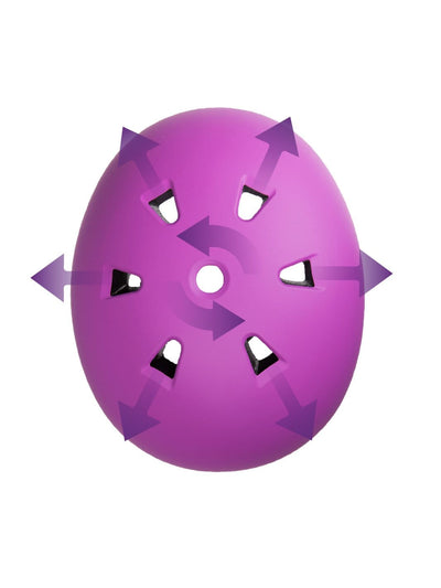 CERTIFIED EPS HELMET - PINK PURPLE