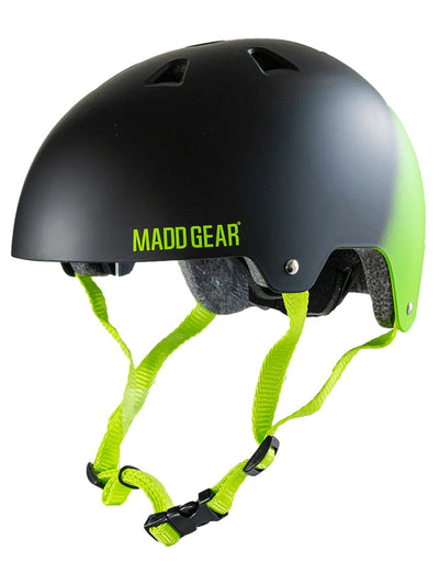 Casque EPS Certifié - Noir Vert M/L