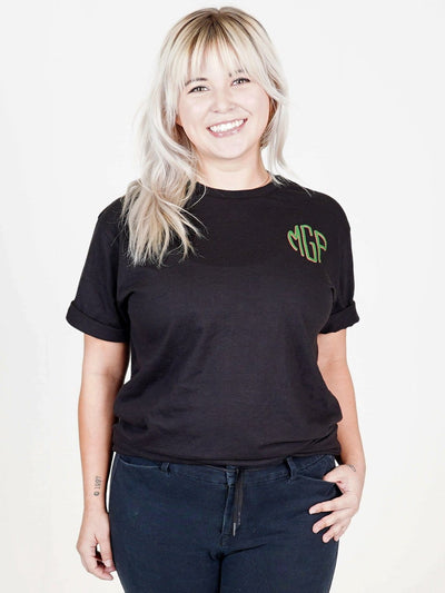 MGP CIRCLE LOGO TEE - BLACK