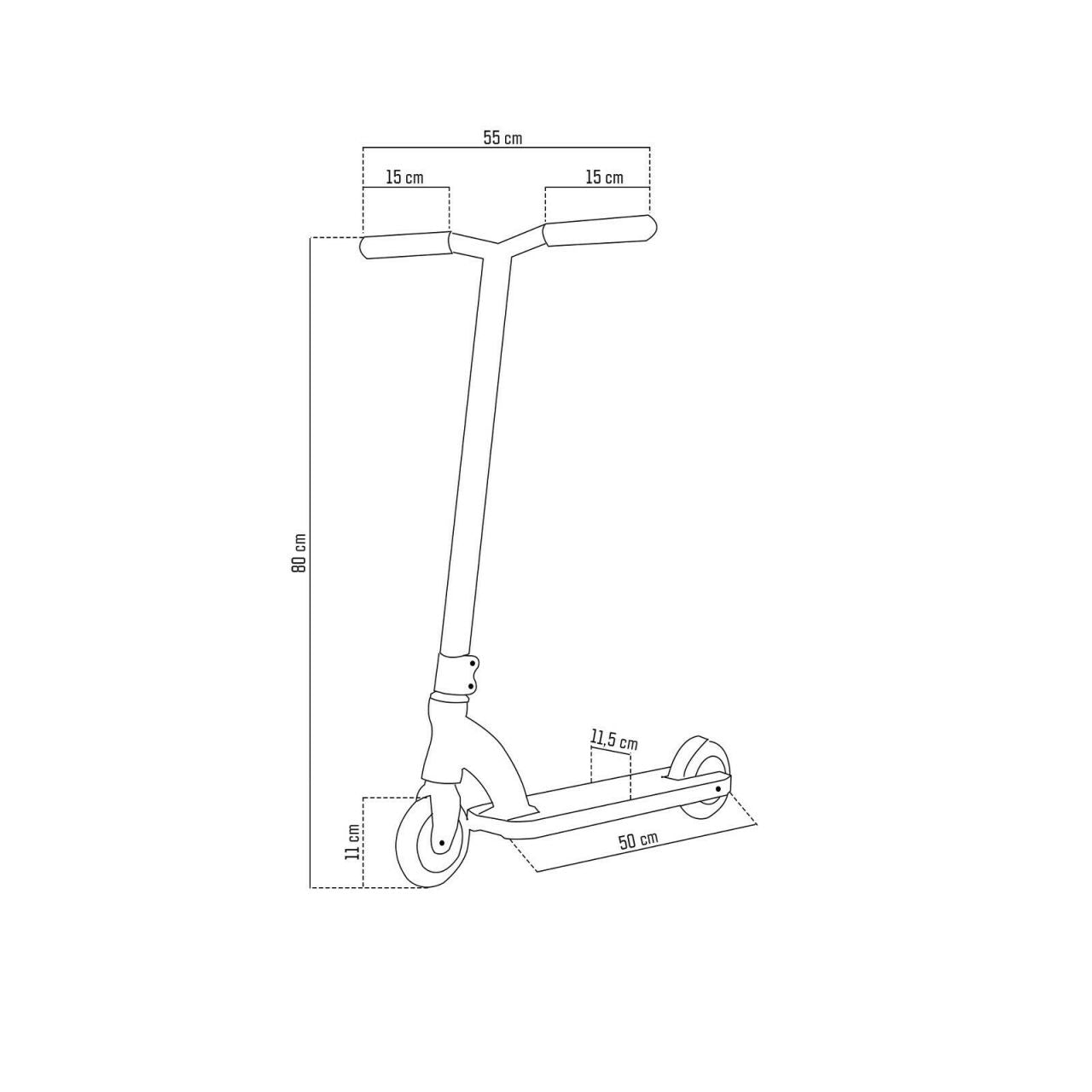 MGP VX9 Pro Soldis Stunt Scooter – Grün
