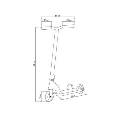 MGP VX9 Pro Soldis Stunt Scooter – Grün